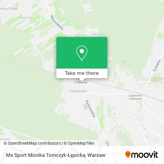 Ms Sport Monika Tomczyk-Łępicka map