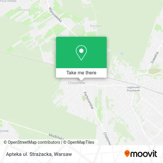 Карта Apteka ul. Strażacka