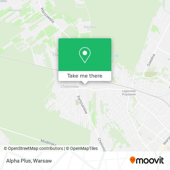 Alpha Plus map