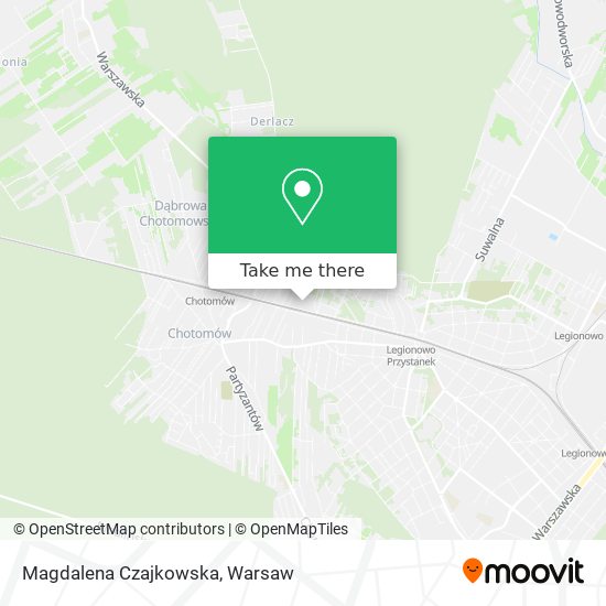 Magdalena Czajkowska map