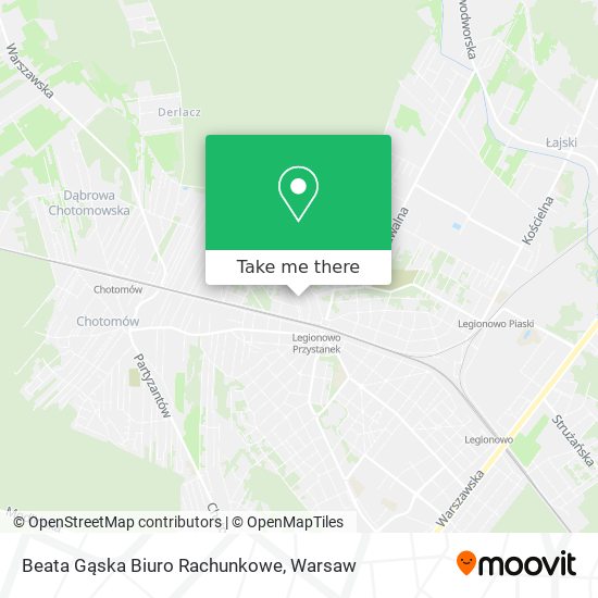 Beata Gąska Biuro Rachunkowe map