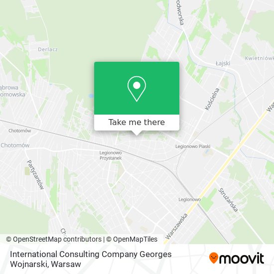 Карта International Consulting Company Georges Wojnarski