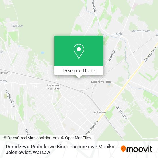 Doradztwo Podatkowe Biuro Rachunkowe Monika Jeleniewicz map