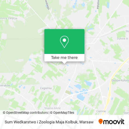 Sum Wedkarstwo i Zoologia Maja Kolbuk map