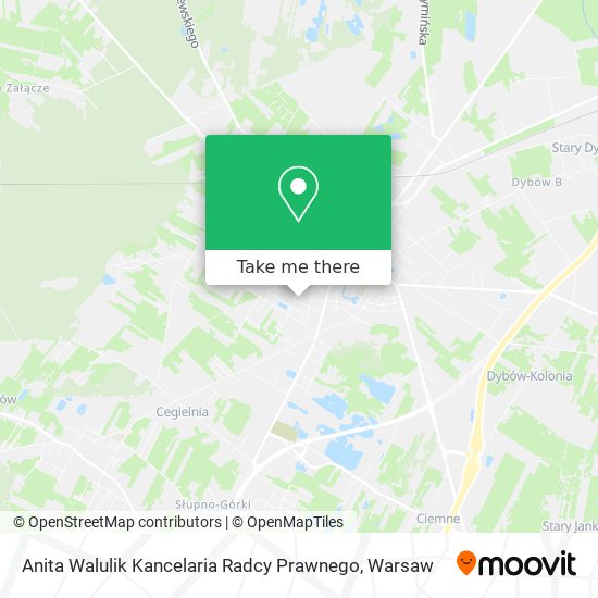 Anita Walulik Kancelaria Radcy Prawnego map