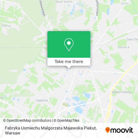 Fabryka Usmiechu Malgorzata Majewska Piekut map