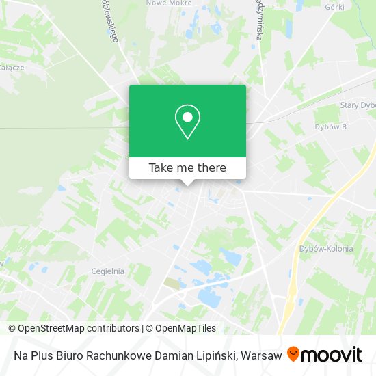 Na Plus Biuro Rachunkowe Damian Lipiński map