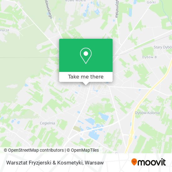 Warsztat Fryzjerski & Kosmetyki map