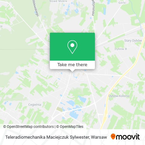 Teleradiomechanika Maciejczuk Sylwester map