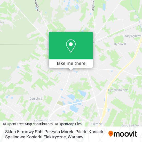 Sklep Firmowy Stihl Perzyna Marek. Pilarki Kosiarki Spalinowe Kosiarki Elektryczne map