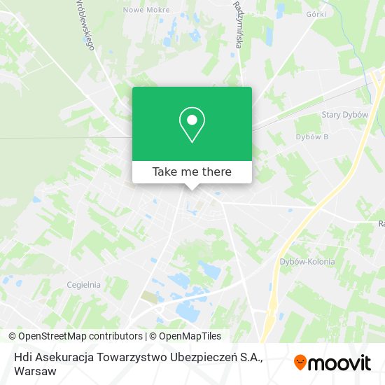 Hdi Asekuracja Towarzystwo Ubezpieczeń S.A. map