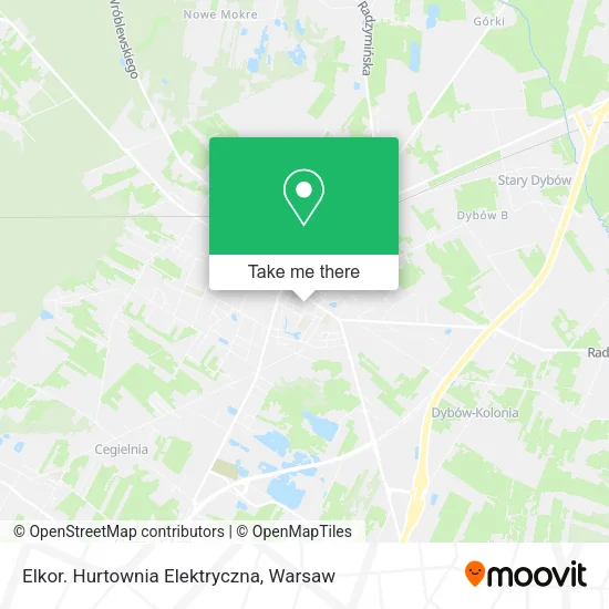 Карта Elkor. Hurtownia Elektryczna