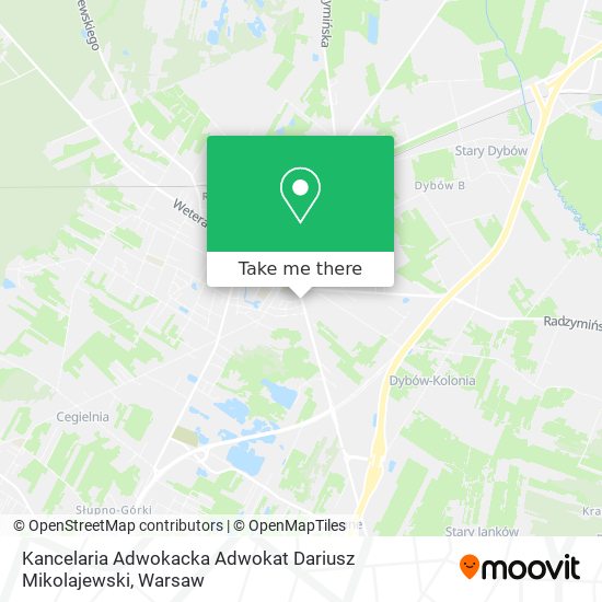 Kancelaria Adwokacka Adwokat Dariusz Mikolajewski map