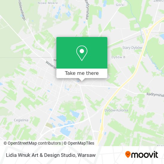 Lidia Wnuk Art & Design Studio map