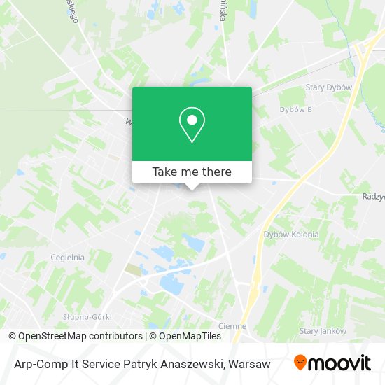 Arp-Comp It Service Patryk Anaszewski map