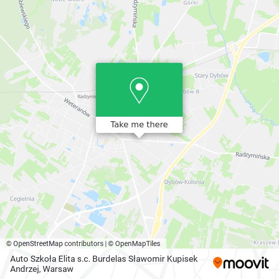 Auto Szkoła Elita s.c. Burdelas Sławomir Kupisek Andrzej map