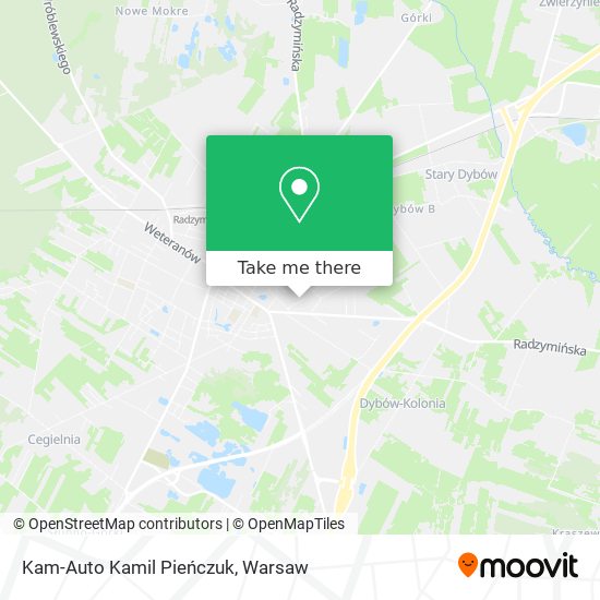 Kam-Auto Kamil Pieńczuk map