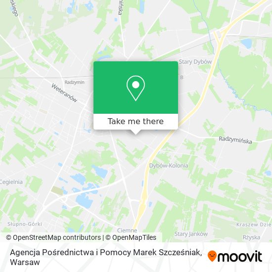 Agencja Pośrednictwa i Pomocy Marek Szcześniak map