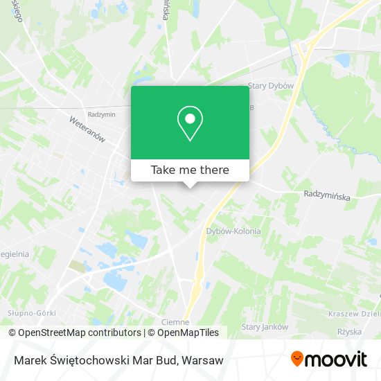 Marek Świętochowski Mar Bud map