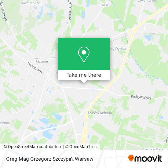 Greg Mag Grzegorz Szczypiń map