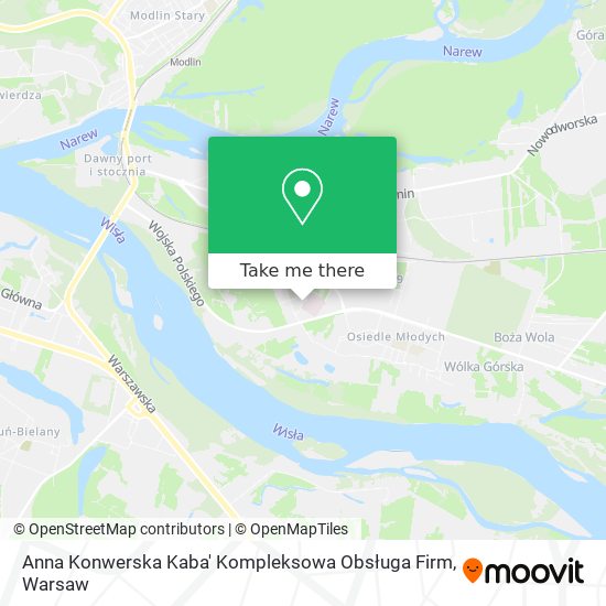 Anna Konwerska Kaba' Kompleksowa Obsługa Firm map