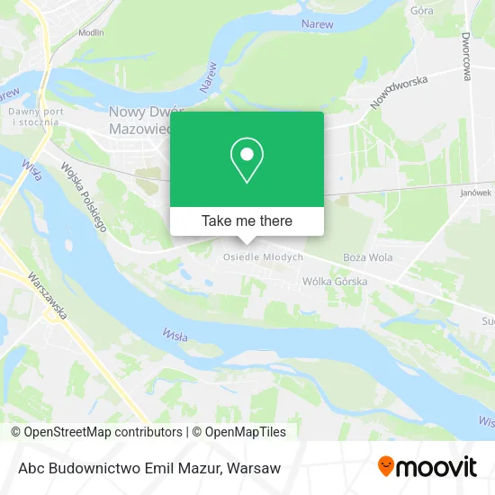 Abc Budownictwo Emil Mazur map