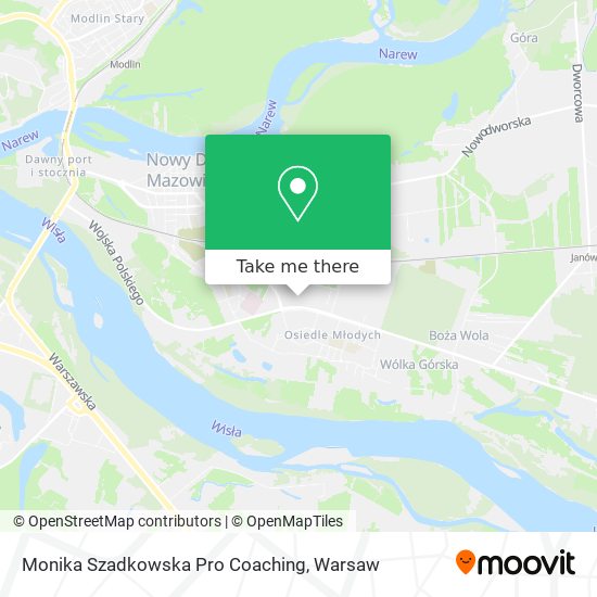 Monika Szadkowska Pro Coaching map