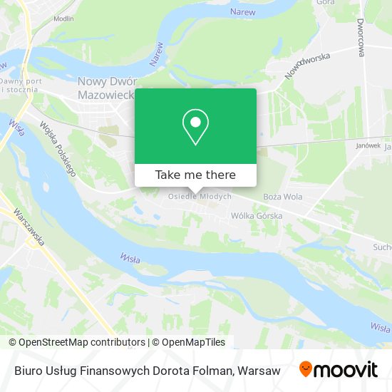 Biuro Usług Finansowych Dorota Folman map