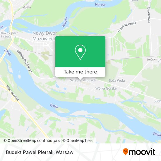 Budekt Paweł Pietrak map