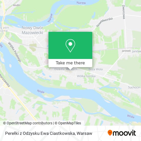 Perełki z Odzysku Ewa Ciastkowska map