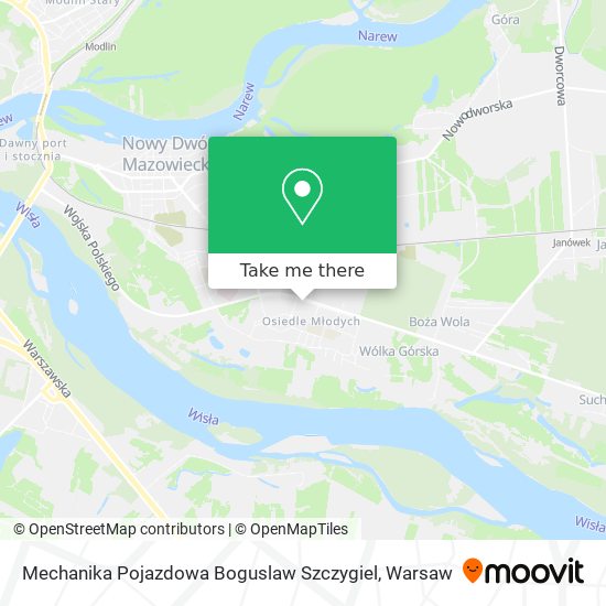 Mechanika Pojazdowa Boguslaw Szczygiel map