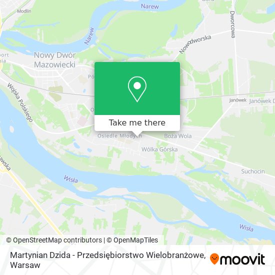 Martynian Dzida - Przedsiębiorstwo Wielobranżowe map