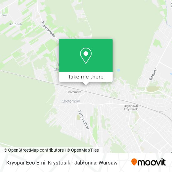 Kryspar Eco Emil Krystosik - Jabłonna map