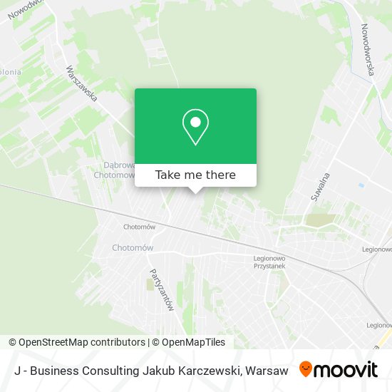 J - Business Consulting Jakub Karczewski map