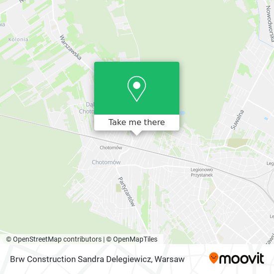 Brw Construction Sandra Delegiewicz map