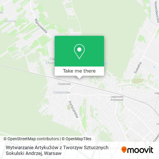 Wytwarzanie Artyku3ów z Tworzyw Sztucznych Sokulski Andrzej map