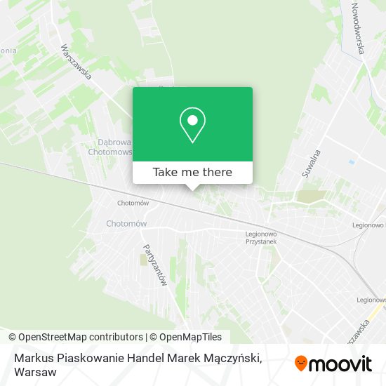 Markus Piaskowanie Handel Marek Mączyński map