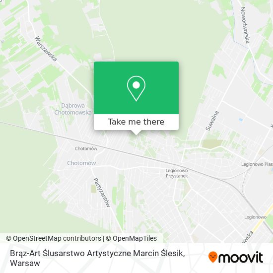 Brąz-Art Ślusarstwo Artystyczne Marcin Ślesik map