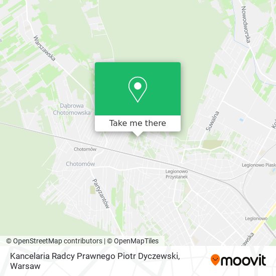 Kancelaria Radcy Prawnego Piotr Dyczewski map