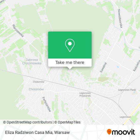 Eliza Radziwon Casa Mia map