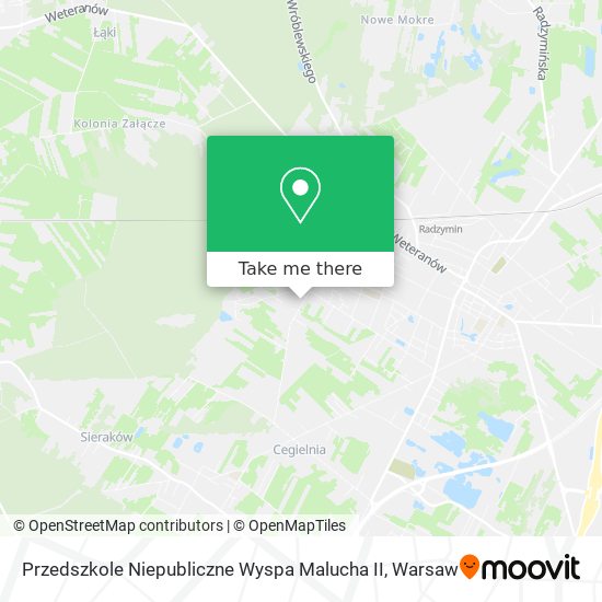 Przedszkole Niepubliczne Wyspa Malucha II map