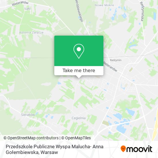 Przedszkole Publiczne Wyspa Malucha- Anna Gołembiewska map