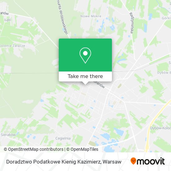 Doradztwo Podatkowe Kienig Kazimierz map