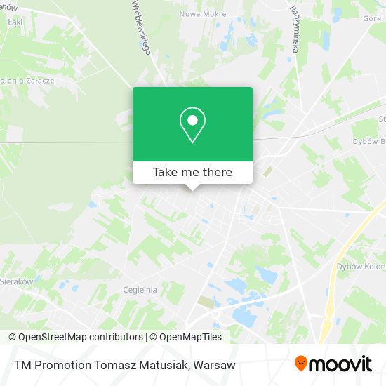 TM Promotion Tomasz Matusiak map