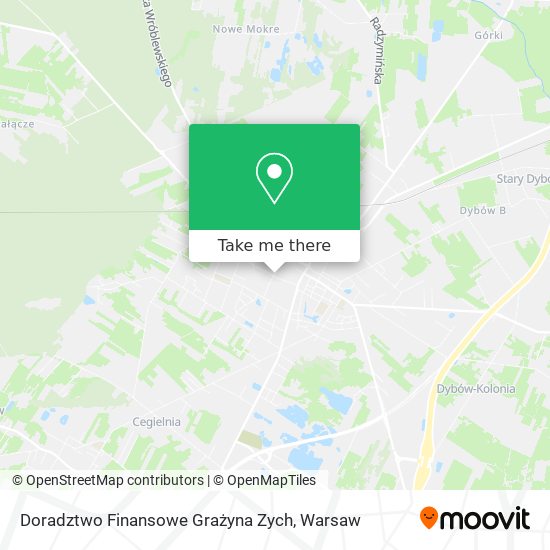 Doradztwo Finansowe Grażyna Zych map