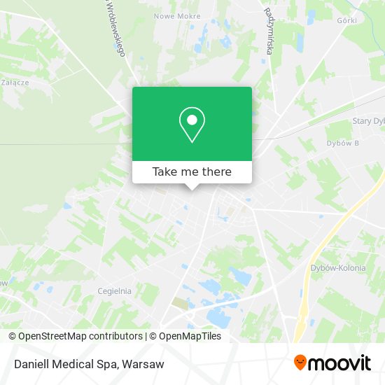 Daniell Medical Spa map