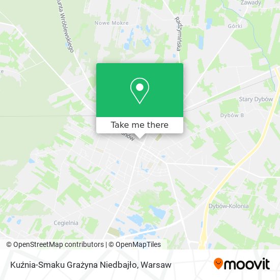 Kuźnia-Smaku Grażyna Niedbajło map