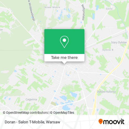 Doran - Salon T-Mobile map