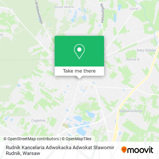 Rudnik Kancelaria Adwokacka Adwokat Sławomir Rudnik map