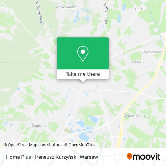 Home Plus - Ireneusz Kurzyński map